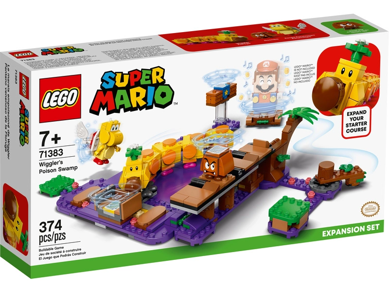 LEGO Super Mario - Wiggler a jedovatá bažina - Rozširujúca sada