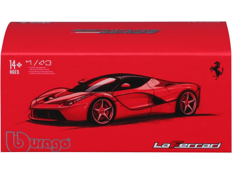 Bburago Signature LaFerrari 1:43 biela