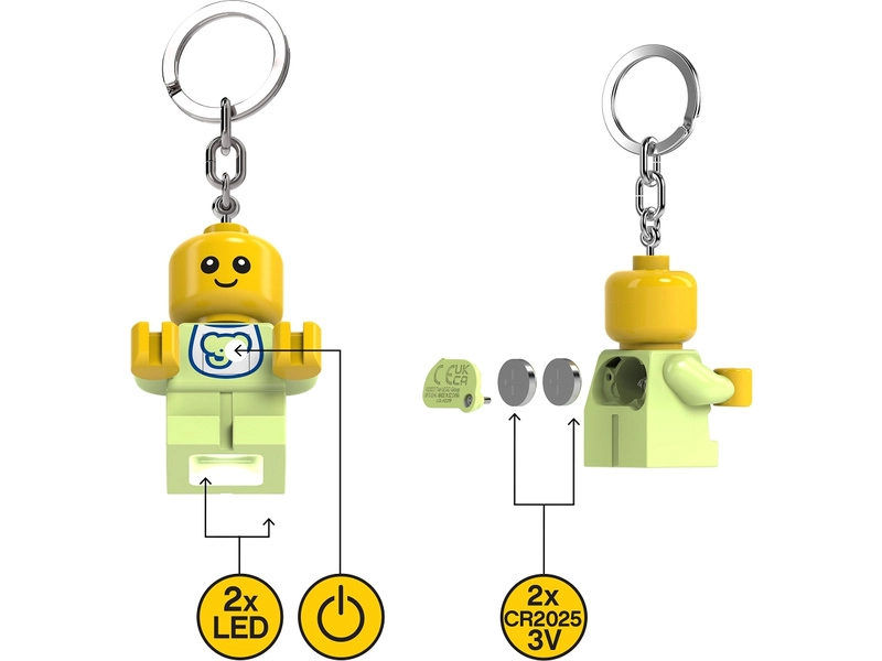 LEGO svietiaca kľúčenka – Baby