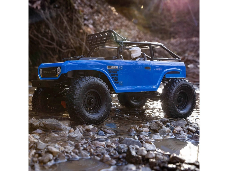 RC auto Axial SCX10 II Deadbolt 1:10 4WD RTR, modré