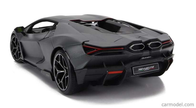 Maisto Lamborghini Revuelto Hybrid 2023 – Exclusive Carmodel 1:18 Vulcano matná sivá