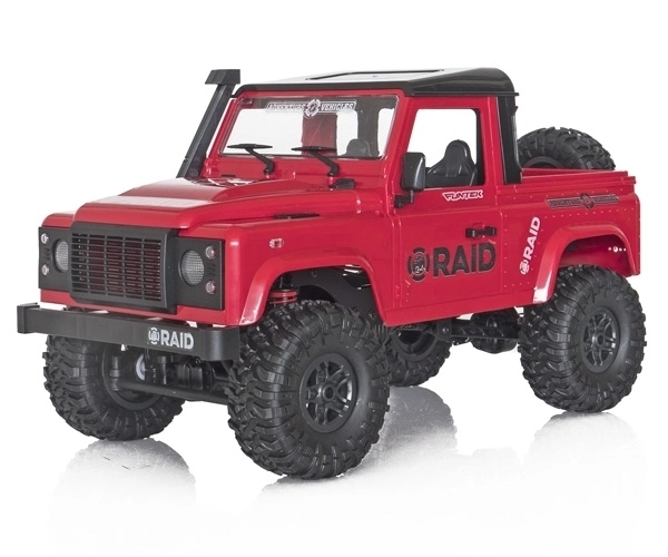 FUNTEK RAID 1/12 RTR 4wd, červená barva