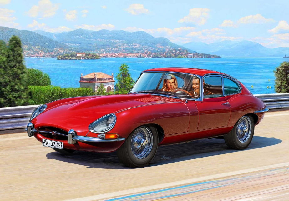 Revell Jaguar E-Type (Coupé) (1:24)