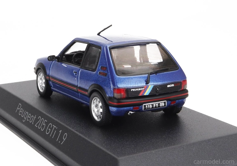 Norev Peugeot 205 1.9 Gti 1992 1:43 Miami Blue