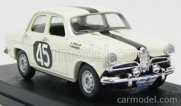 Rio-models Alfa romeo Giulietta Ti Rally Tour De France N 45 1:43 Biela