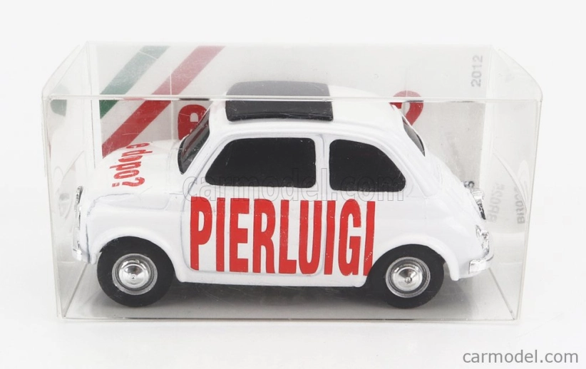 Brumm Fiat 500 Pierluigi - E Dopo? 1:43 Biela