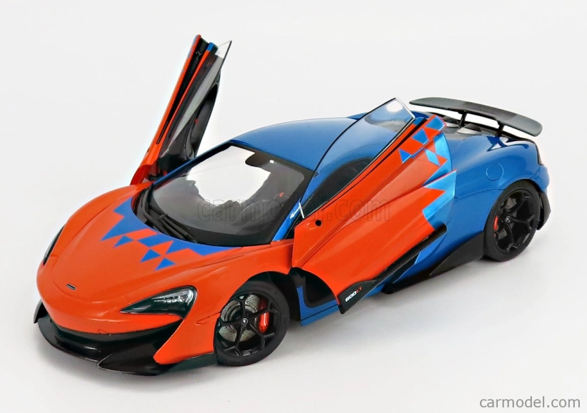 Solido Mclaren 600lt F1 Team Tribute Livery 2019 1:18 Oranžová Modrá