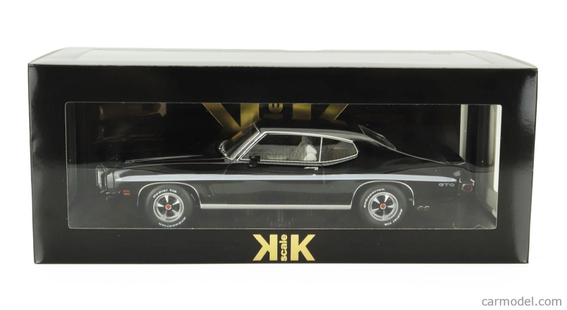 Kk-scale Pontiac Gto Lemans Ram Air Coupe 1972 1:18 Black