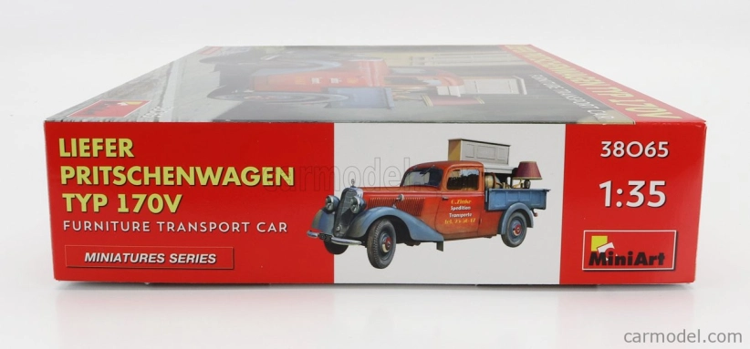 Miniart Mercedes benz typ 170v Liefer Pritschenwagen 1935 1:35 /
