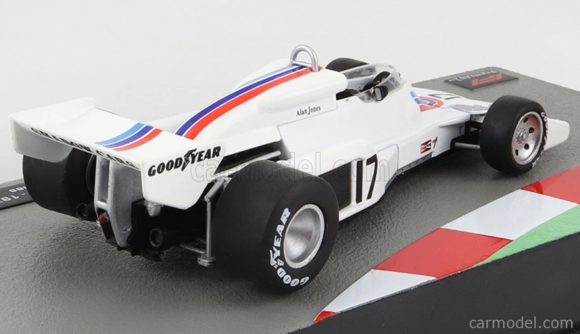 Edicola Shadow F1 Dn8 N 17 Sezóna 1977 Alan Jones 1:43 Biela