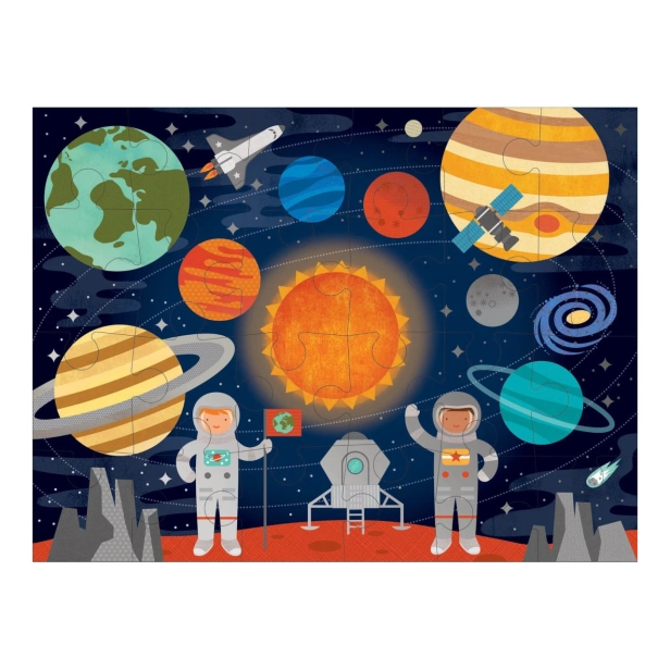 Podlahová koláž Petit Collage Puzzle Universe