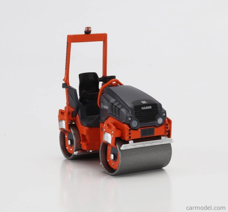 Nzg Hamm Hd 12 Vo Rullo Vibrante Bitamburo Liscio - Schiacciasassi - Stone Crusher Roll 1:50 Oranžově Šedá
