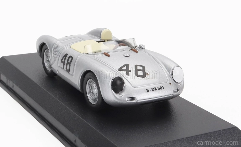 Najlepší model Porsche 550rs Spider N 48 1000km Buenos Aires 1958 Stirling Moss - Jean Behra 1:43 Silver
