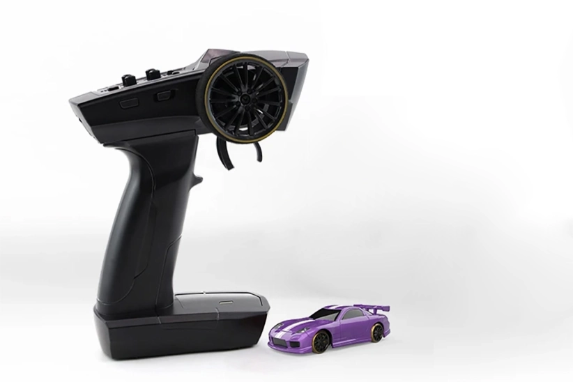 RC auto 1/76 C61 DRIFT RTR, fialové