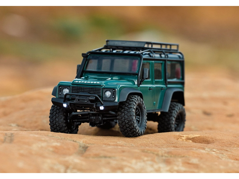 BAZAR-RC auto Traxxas TRX-4M Land Rover Defender 1:18 RTR, oranžová