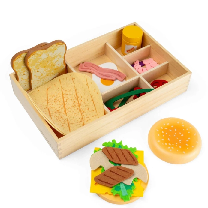 Bigjigs Toys Sada lahůdek v krabičce