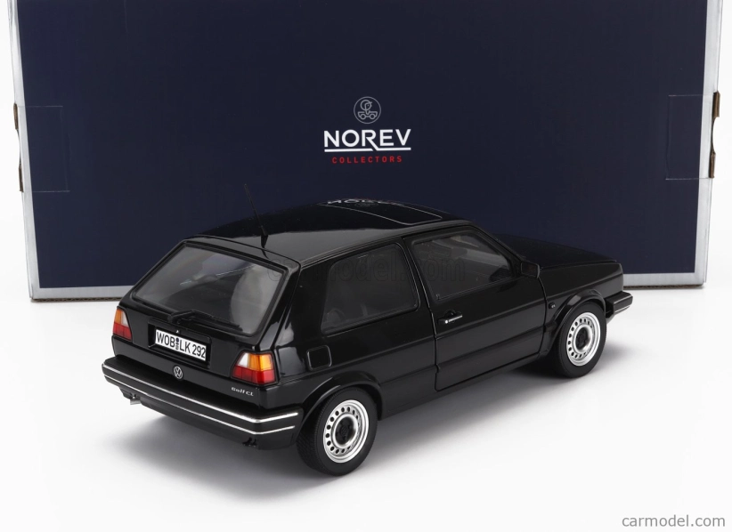 Norev Volkswagen Golf Ii Cl 1988 1:18 čierny
