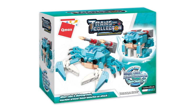 Krab s obrovskými pazúrmi Qman 41208
