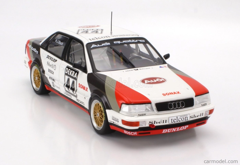 Werk83 Audi Quattro V8 Team Schmidt Motorsport Technik N 44 Winner Dtm Sezóna 1990 Hans Joachim Stuck 1:18 Biela Sivá Červená