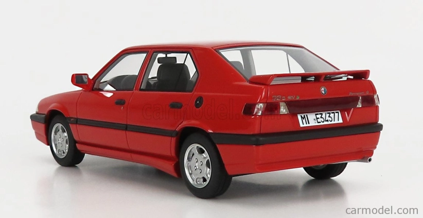 Cult-scale models Alfa romeo 33 S Qv Permanent 4 1991 1:18 Red