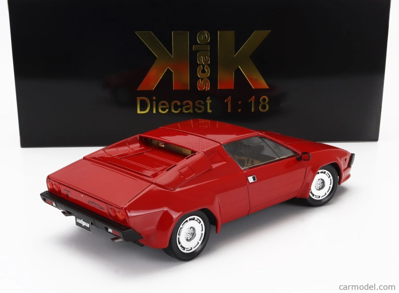 Lamborghini Jalpa 3500 1982 v mierke 1:18 červená