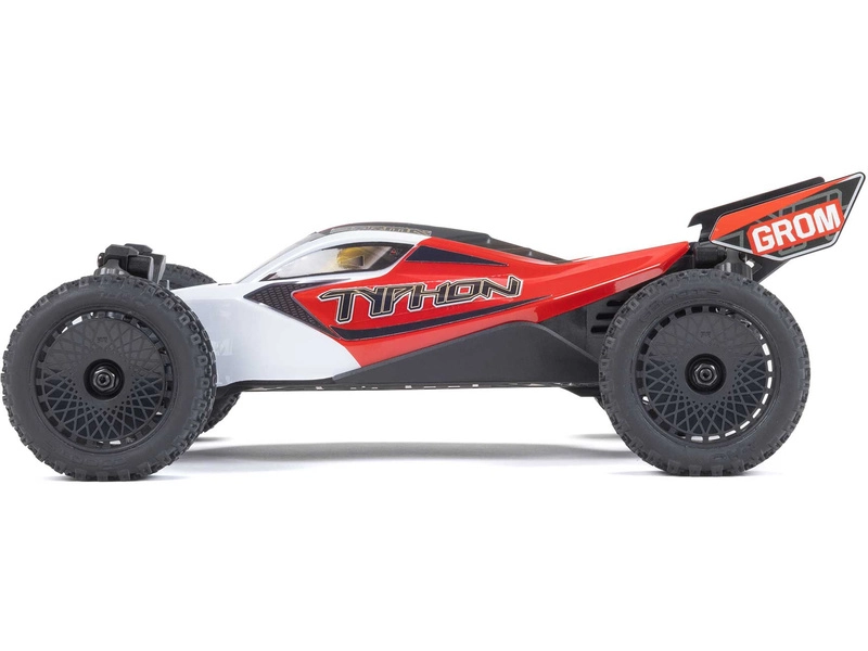 RC auto Arrma Typhon Grom 1:18 4WD Smart RTR, červené