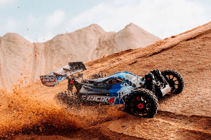 RC auto SYNCRO-4 – BUGGY 4WD 3-4S – RTR, zelená