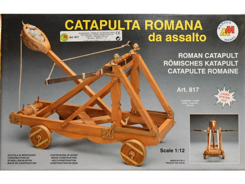 Mantua Model Římský katapult 1:12 kit