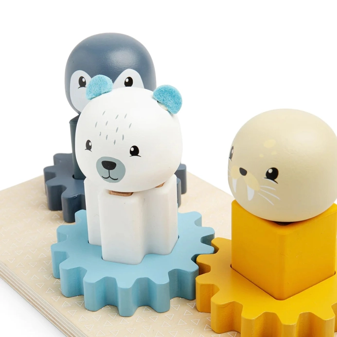 Bigjigs Toys Motorická deska Artic