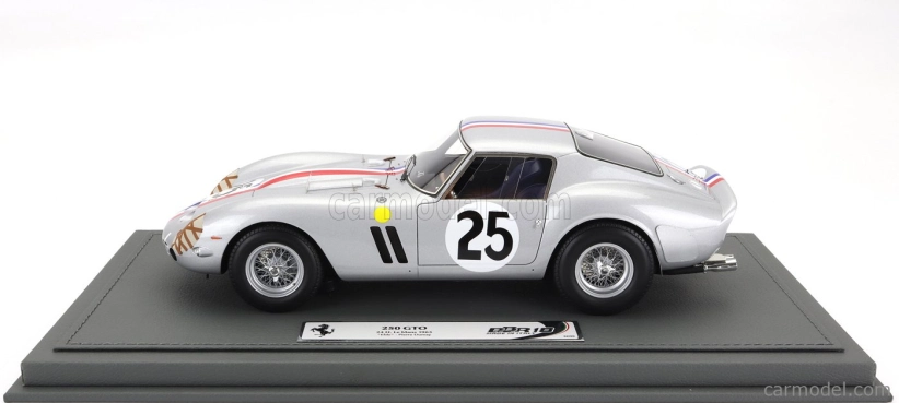Bbr-models Ferrari 250 Gto 3.0l V12 Coupe Team Ecurie Francorchamps N 25 1:18