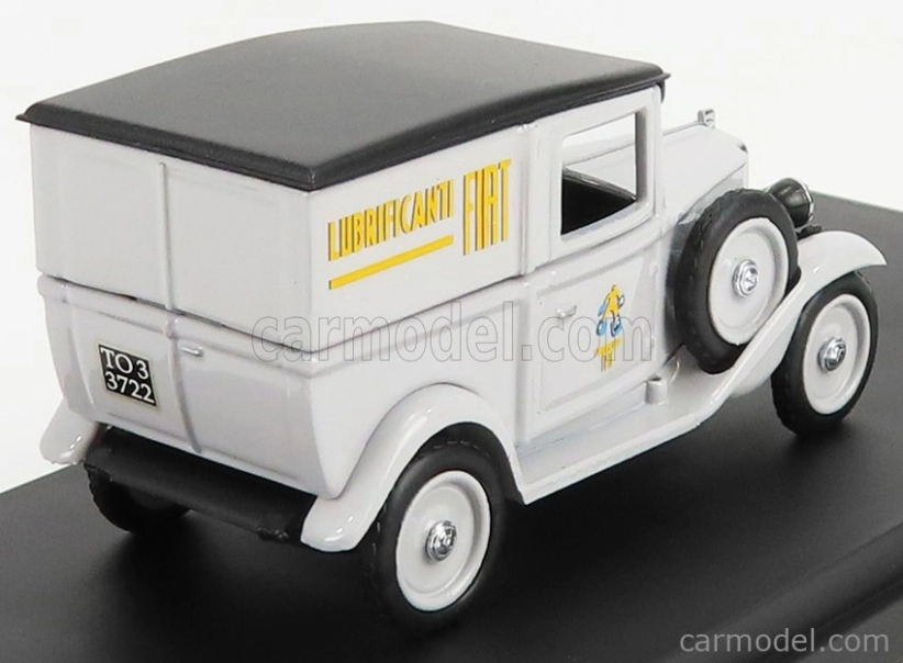 Rio-models Fiat 508 Balilla Van Fiat Lubrificanti 1935 1:43 Šedá Černá