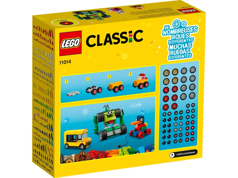LEGO Classic – Kocky a kolesá