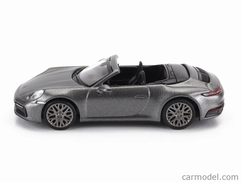 Minichamps Porsche 911 992 Carrera 4s Cabriolet Open 2019 1:87 Grey Met