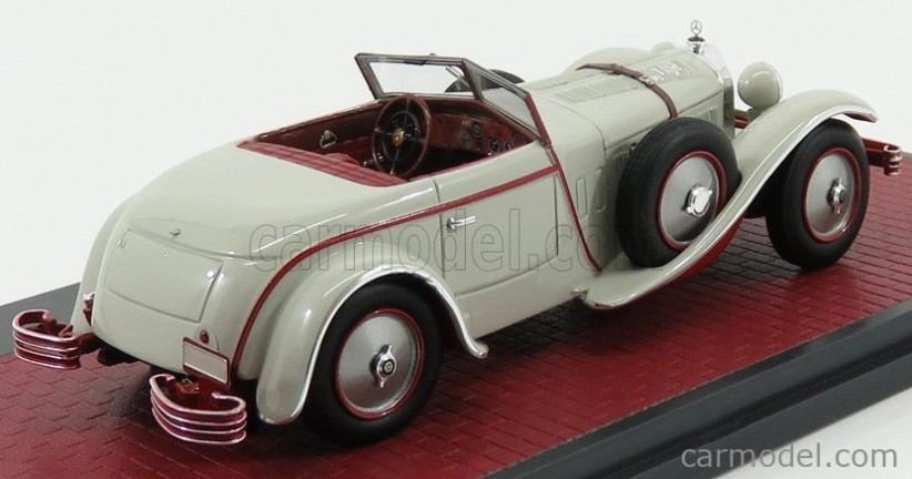 Matrix scale models Mercedes benz 680s Spider Sn35949 1:43, šedá