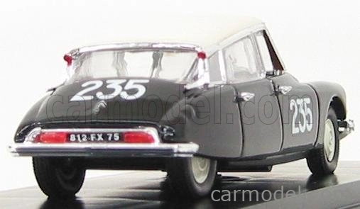 Rio-models Citroen Ds19 N 235 Mille Miglia 1957 Renaud - Gordine 1:43 čierna biela