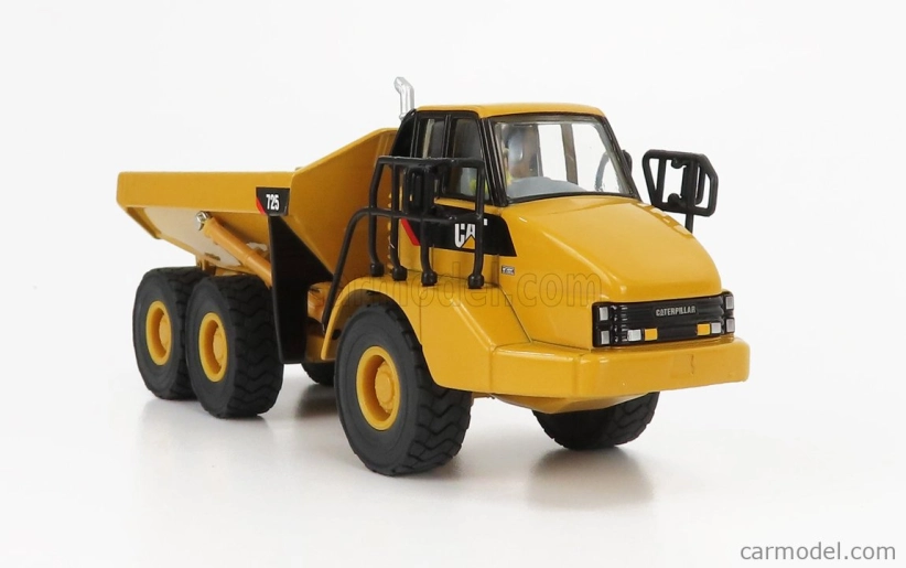 Dm-models Caterpillar Cat725 Cassone Ribaltabile Cava 3-assi 1:50, žlutá