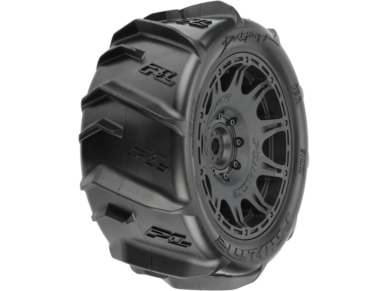 Pro-Line kolo 5.7", pneu Dumont, disk Raid H24 černý (2)