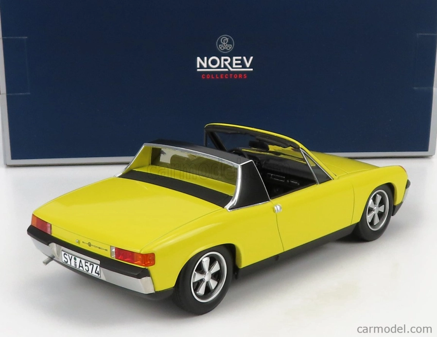 Norev Porsche Volkswagen 914/4 2.0 1975 1:18 Žlutá