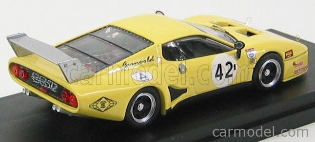 Najlepší model Ferrari 512bb Lm N 42 Silverstone 1981 Bond - Bell - Griswor. 1:43 Yellow
