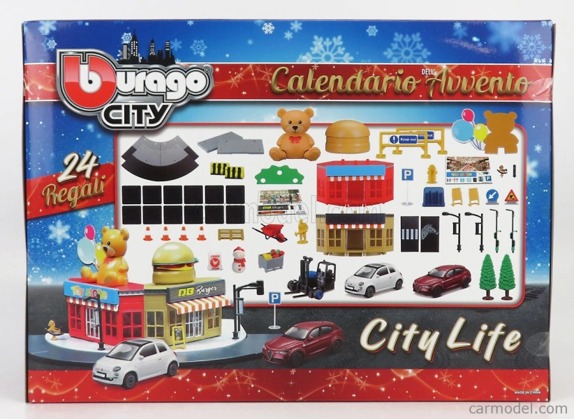 Bburago City adventný kalendár