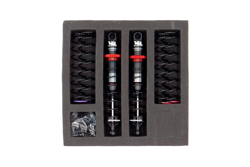 Hliníkové olejové tlmiče 1/10 105/13 mm, 2 ks.