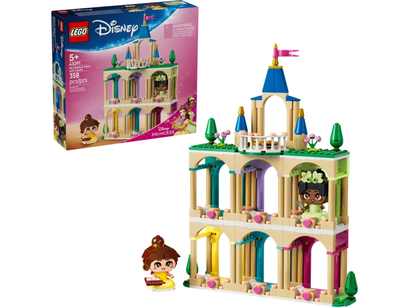 LEGO Disney - Mini Bella a Tiana s hradom