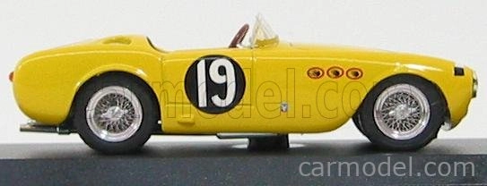 Art-model Ferrari 225s Spider N 19 Winner Gp Porto 1952 C.de Olivera 1:43 Žlutá