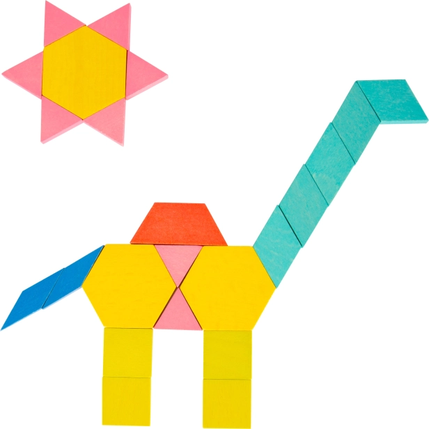 Mozaiková sada Small Foot Tangram XL