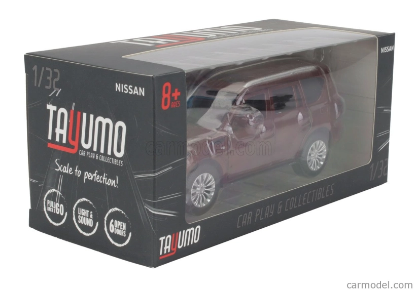 Tayumo Nissan Patrol Y62 2016 1:32 Red