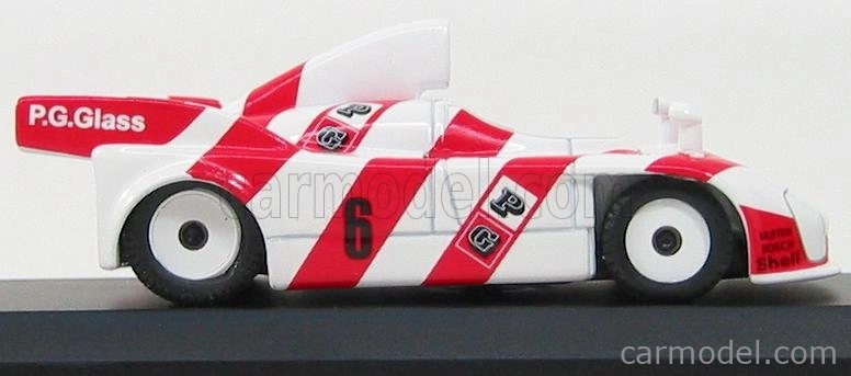 Najlepší model Porsche 908/4 N 6 9h Kyalami 1982 De Cadenet - Pianta 1:43 Biela červená