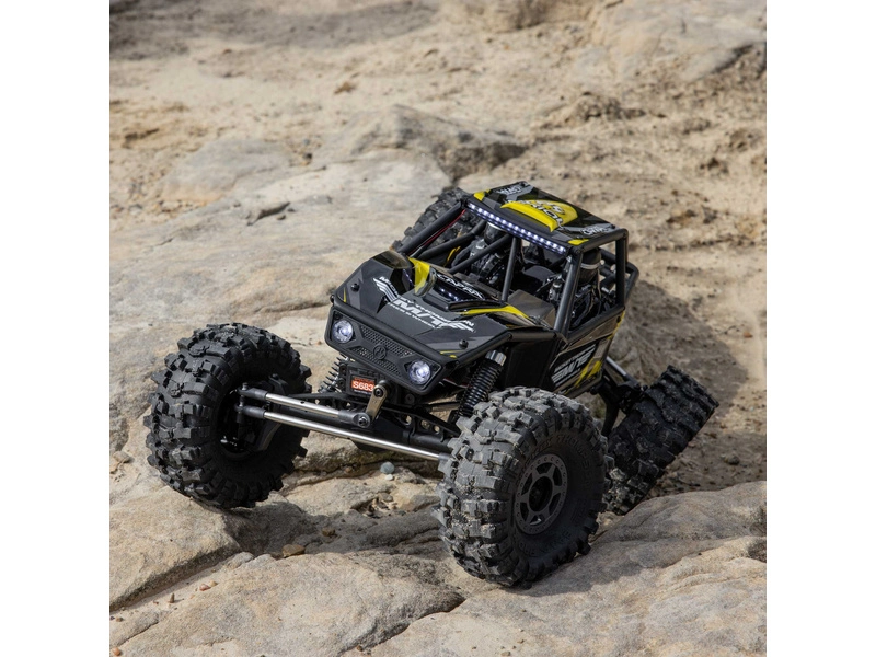 RC auto Axial Capra 1.9 4WS 1:10 RTR, oranžová