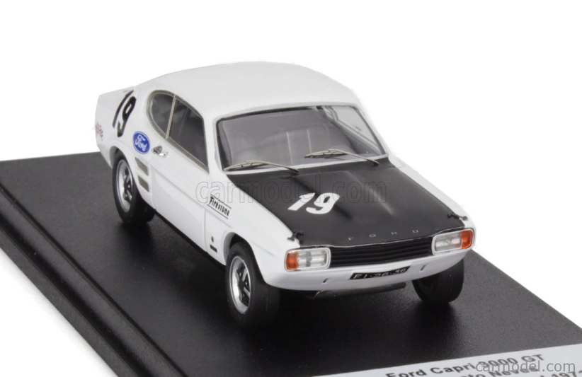 Trofeu Ford england Capri 3000 Gt Winner Gr.1 Rally Vila Real 1971 Ernesto Neves 1:43 Bílá Černá