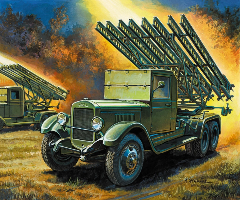 Zvezda Snap Kit - BM-13 Kaťuša (1:100)