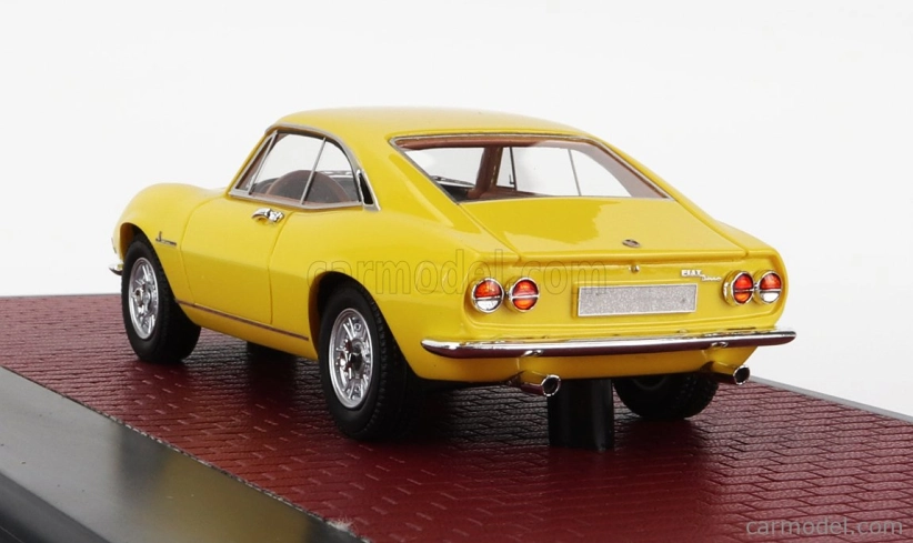 Matrix scale models Fiat Dino Pininfarina Berlinetta Speciale Prototype 1965 Ferrari Engine 1:43 Žlutá